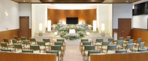 ゆったりとした空間の家族葬専用「Bホール」